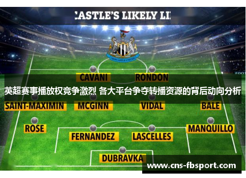 英超赛事播放权竞争激烈 各大平台争夺转播资源的背后动向分析